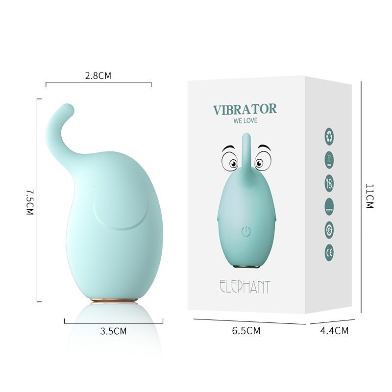 Vibrador Discreto em Formato de Animal · 10 Modos · USB · Silicone Macio · Silencioso e Portátil