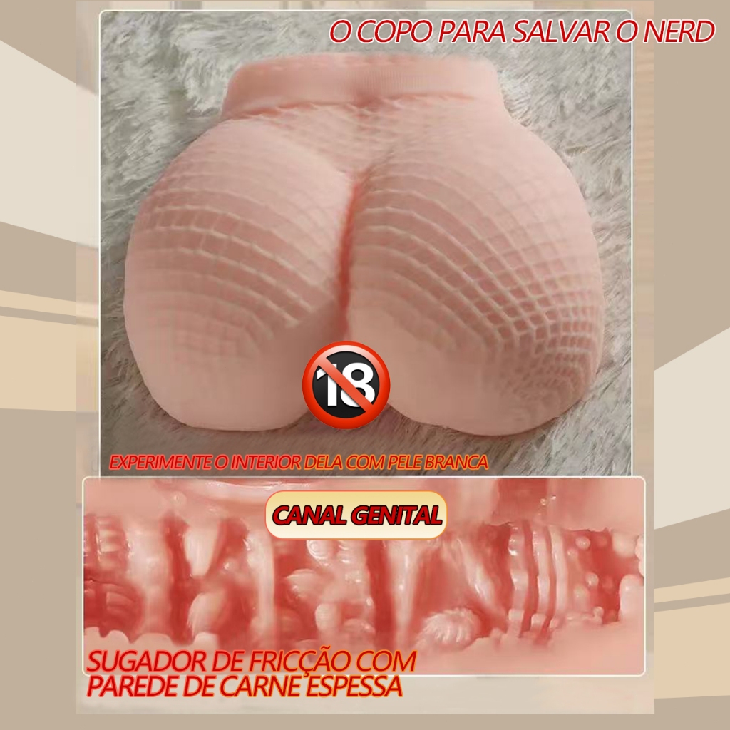 Masturbador Masculino Realista · 2 Entradas · Cyberskin · Toque Macio