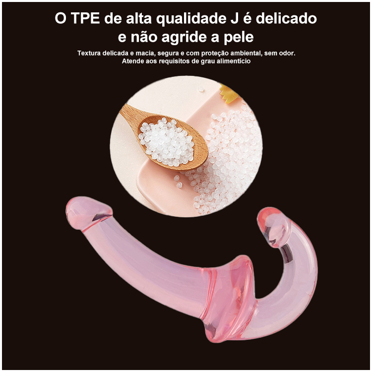 Dildo Duplo Flexível 