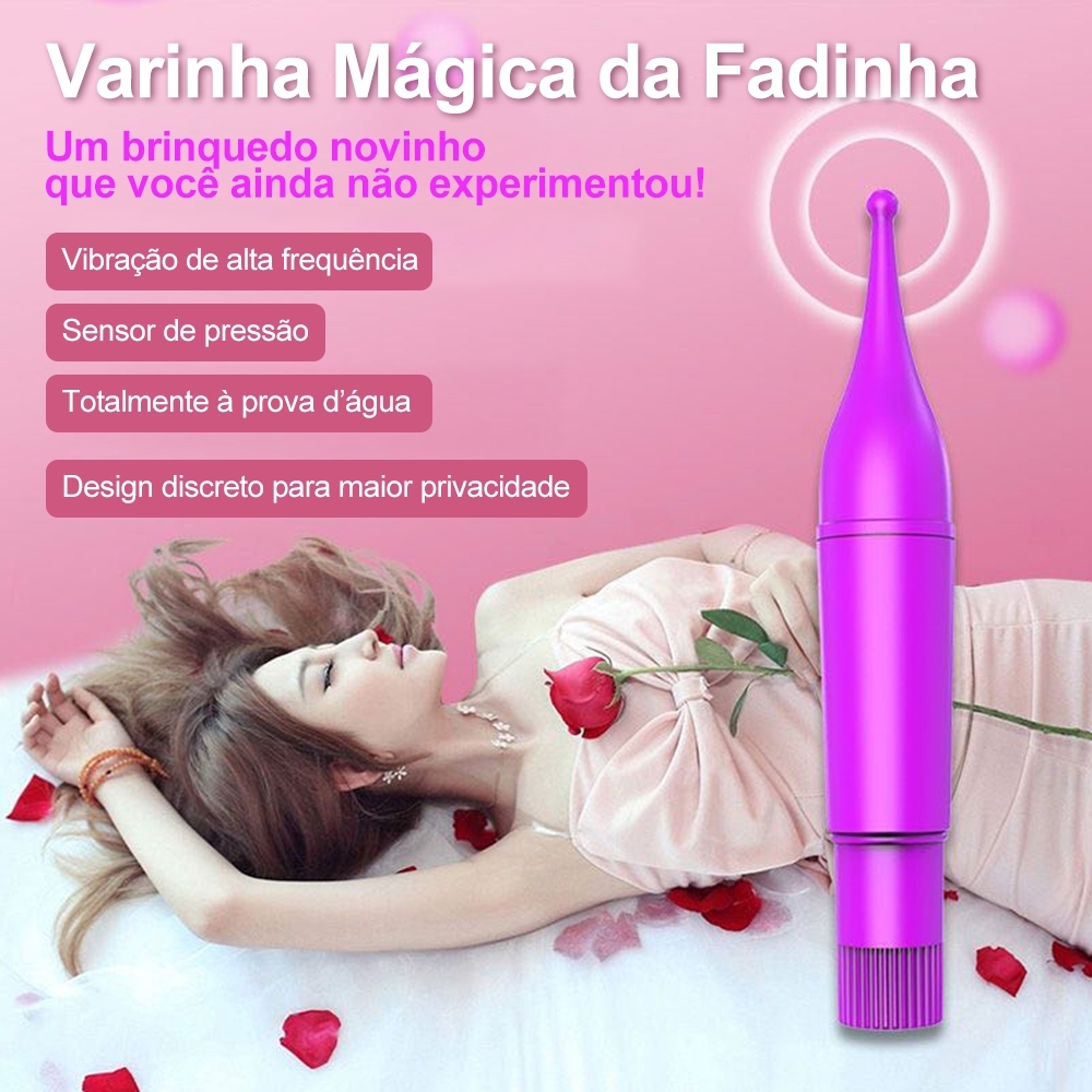 Vibrador Feminino Ponto Sensível – Portátil, Silencioso, à Prova d’Água