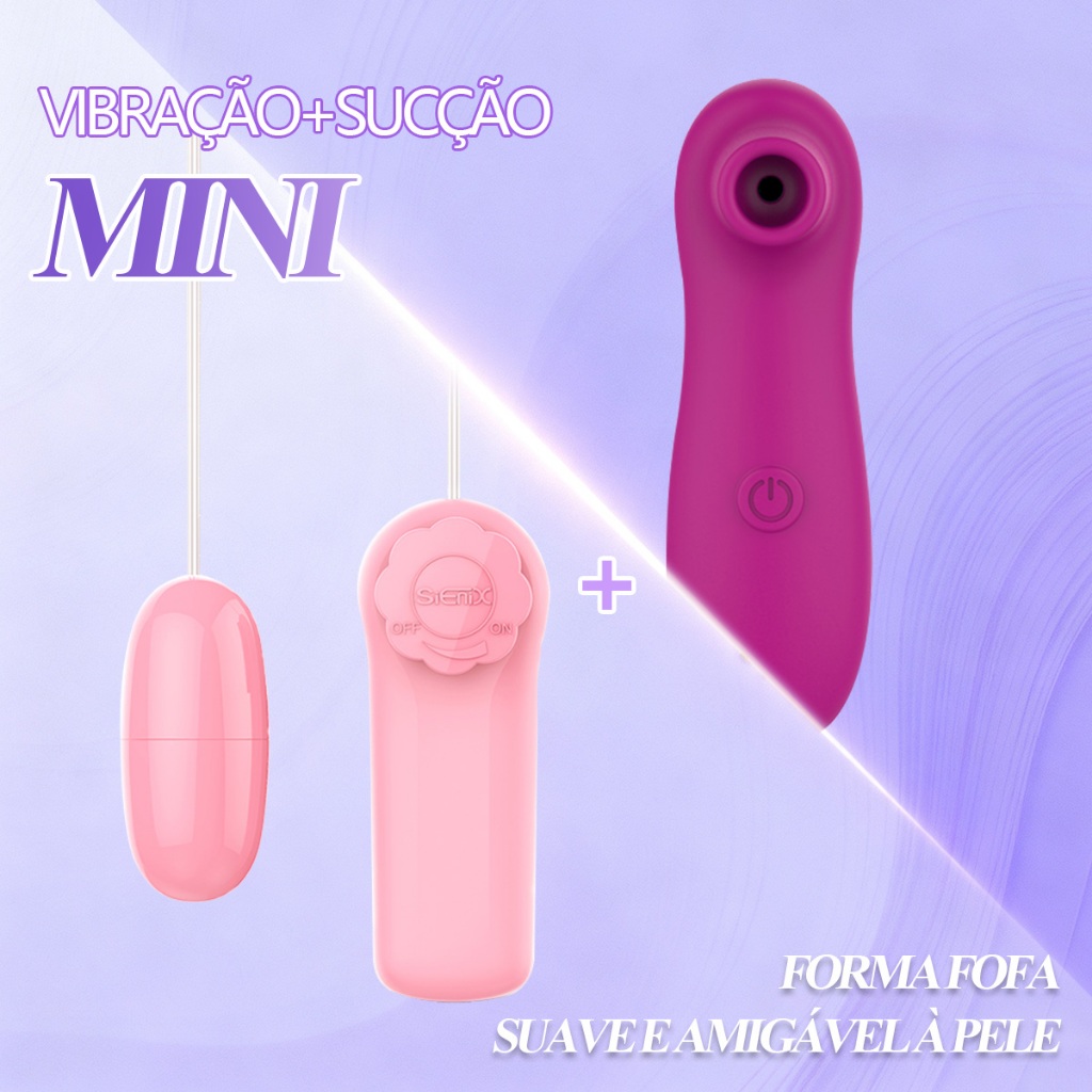 Vibrador Golfinho – Estimulador Ponto G e Clitóris, Mini Ovo Vibratório para Prazer Intenso