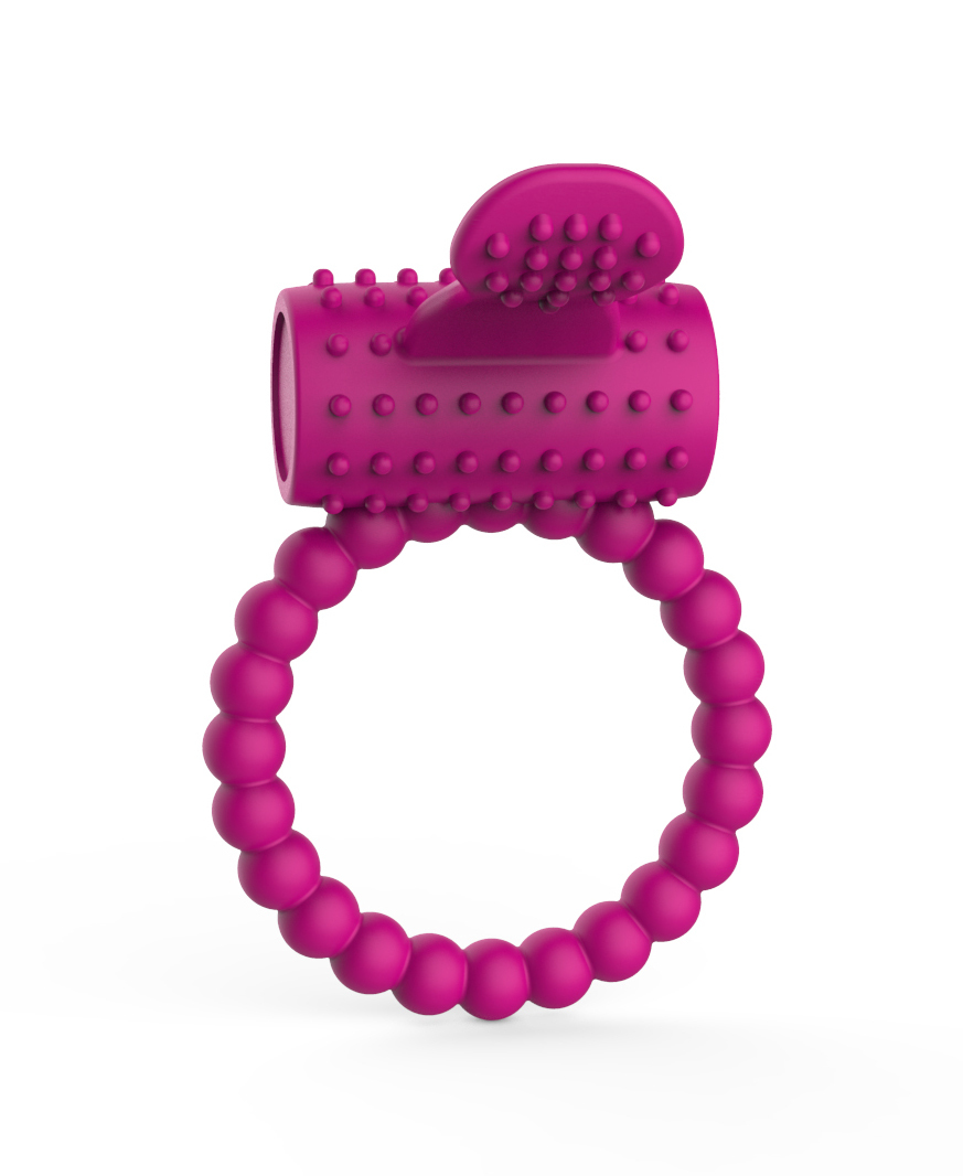 Anel Peniano Vibratório com Estimulador Triplo