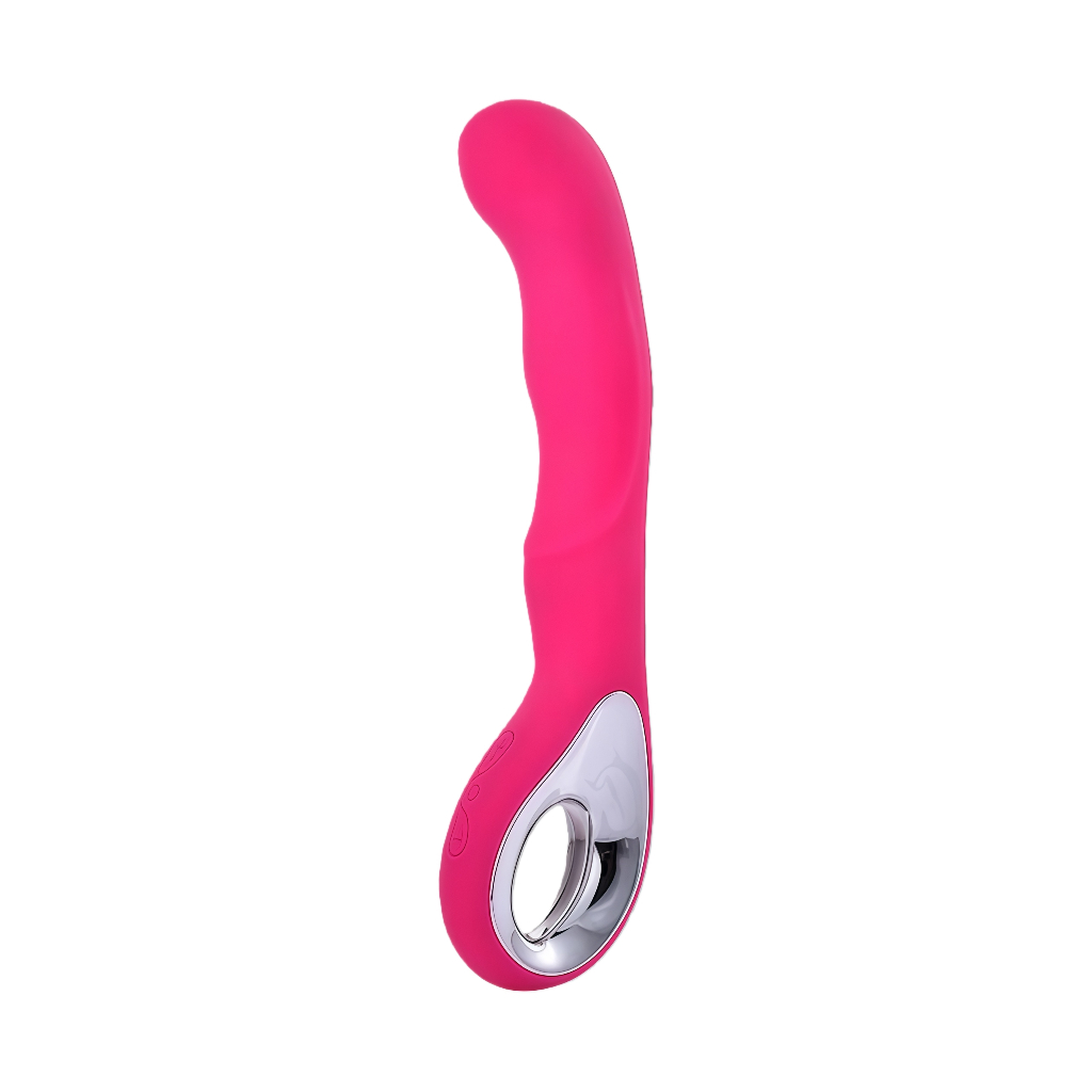 Vibrador Ponto G e Clitóris Recarregável com 10 Modos de Vibração