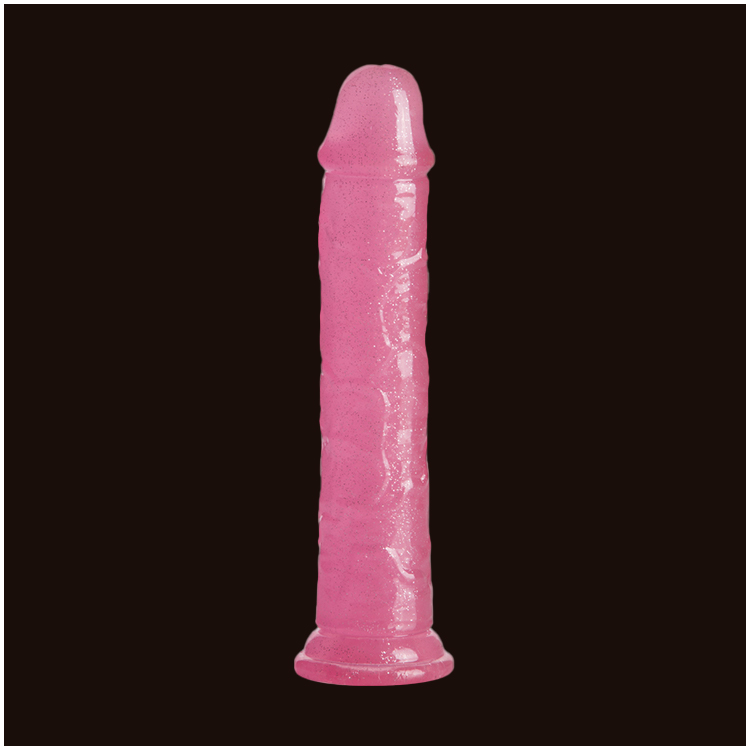 Dildo Realístico Transparente com Ventosa