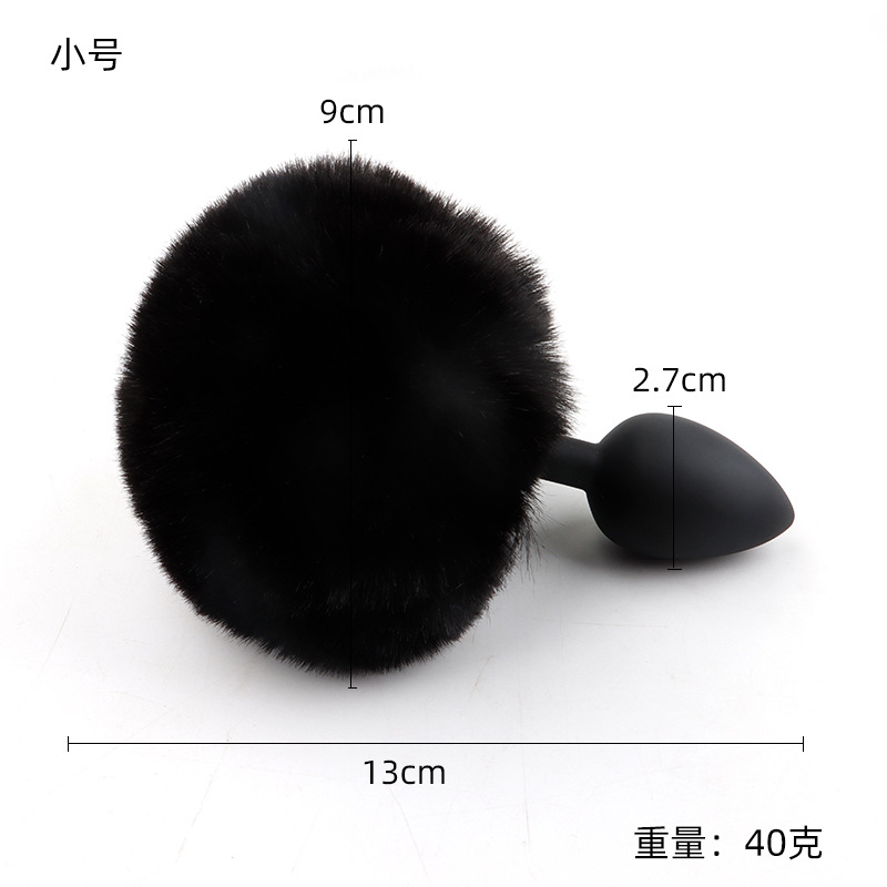 Plug Anal com Rabo de Pelúcia