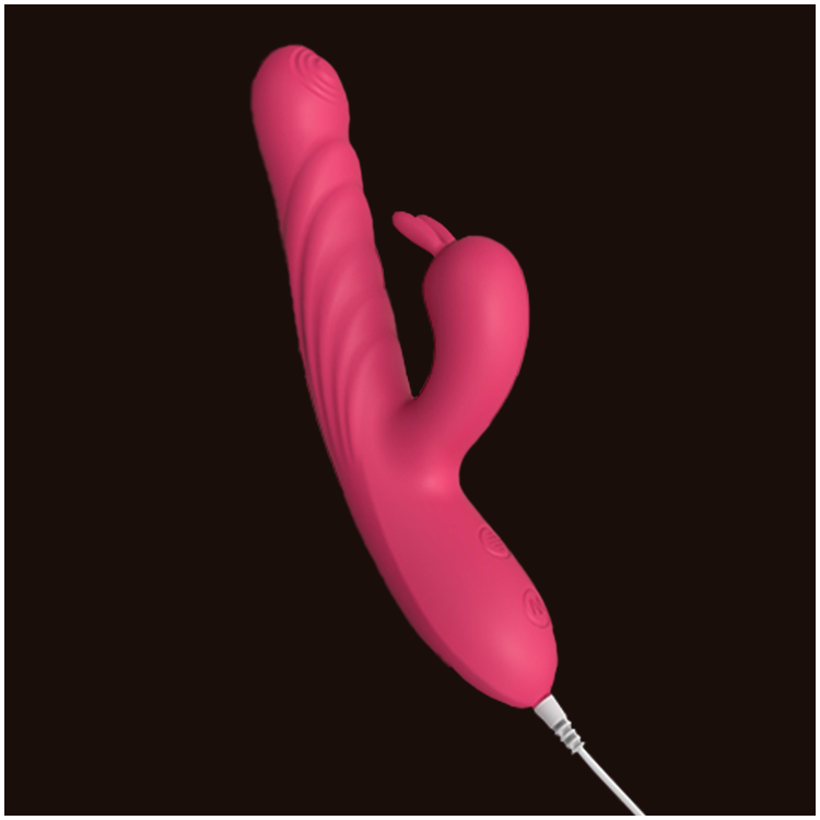 Vibrador Duplo com Estímulo de Clitóris e Ponto G 