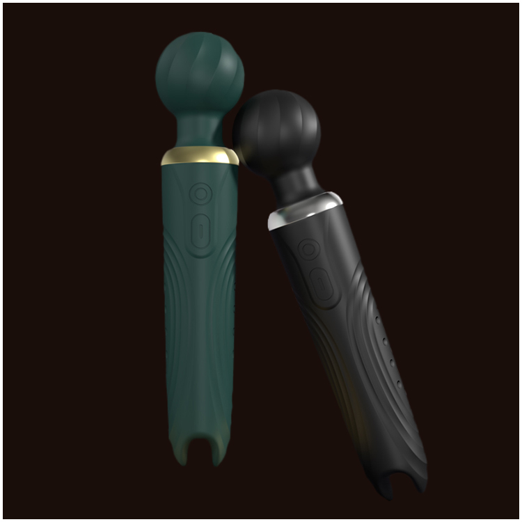 Vibrador Tipo Varinha com Dupla Estimulação