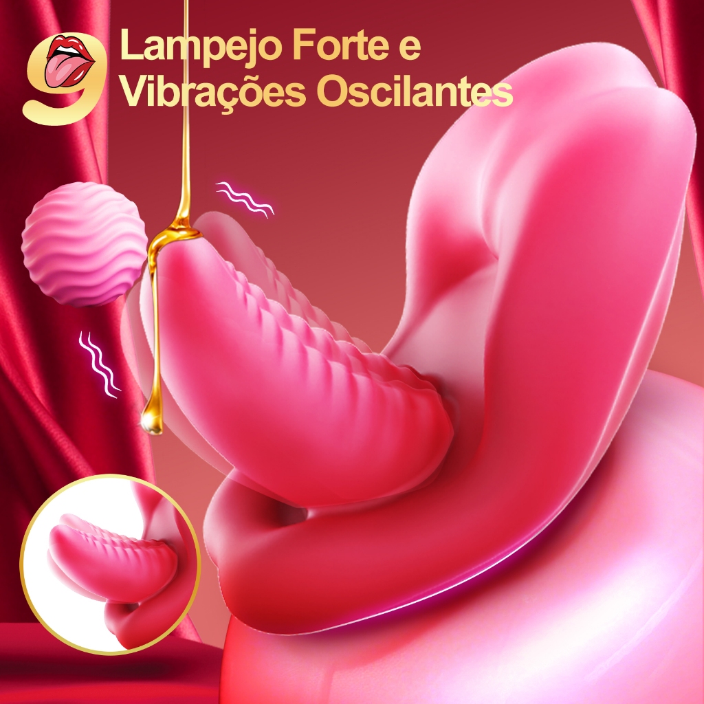Vibrador de Calcinha Oculto Bluetooth · Duplo Motor Forte · APP Controle Remoto · 9 Modos · Rosa Recarregável Sex Shop