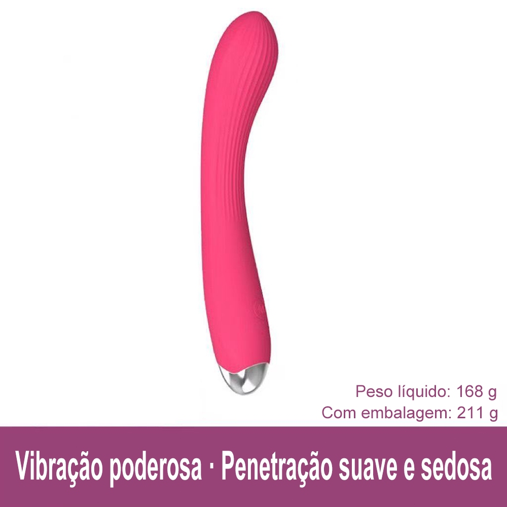 Vibrador Íntimo Potente para Mulheres – Recarregável, Silencioso e Prazer Intenso