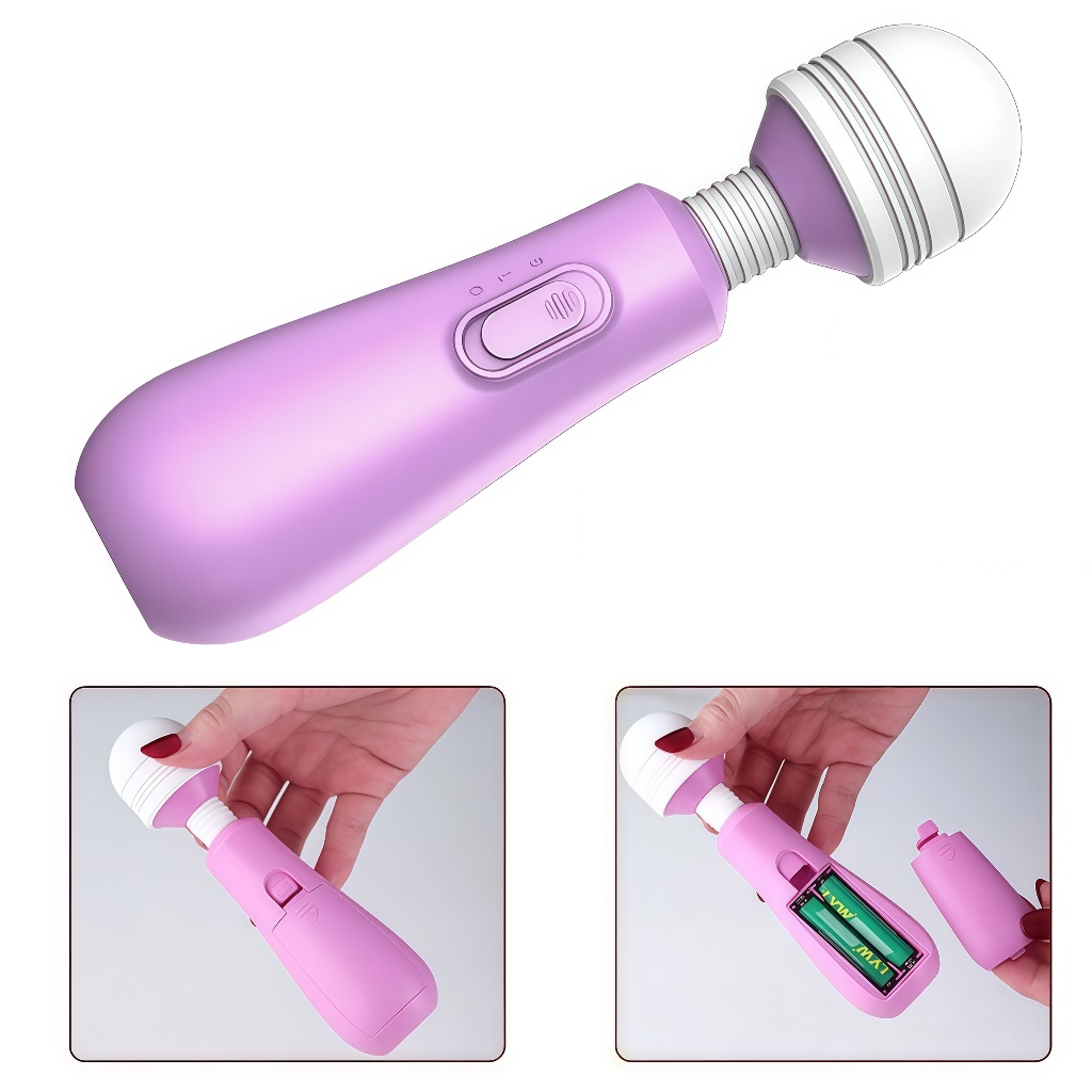 Vibrador Feminino Ponto G à Prova d’Água Mini Varinha Mágica Sexy Shop Produtos