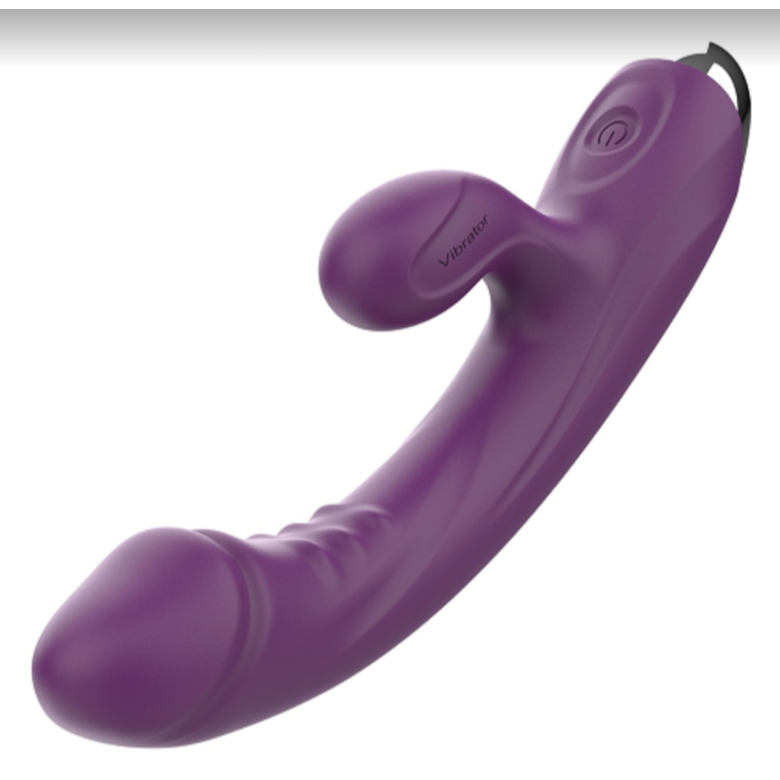 Vibrador Dupla Vibração Ponto G | Massageador Realista Modos Diversos Feminino