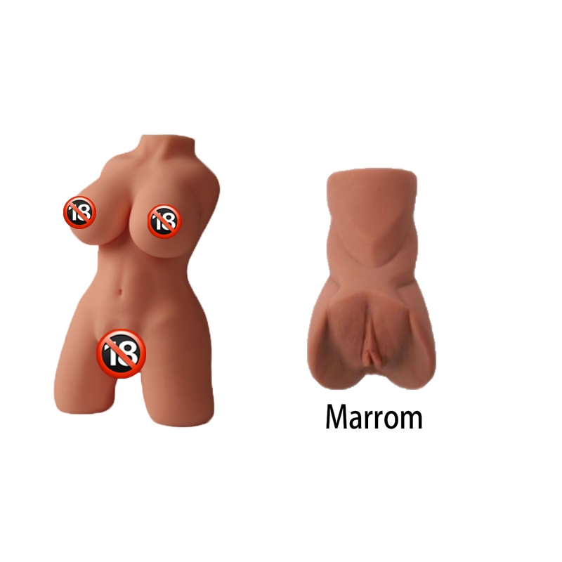Masturbador Masculino Realista em Silicone – Molde Anatômico Macio, Sensação Natural