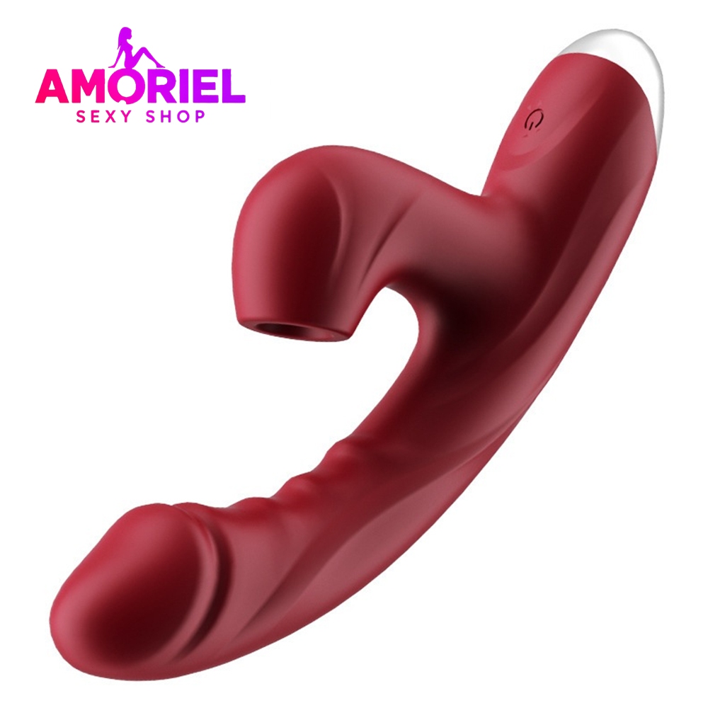 Vibrador Dupla Vibração Ponto G | Massageador Realista Modos Diversos Feminino