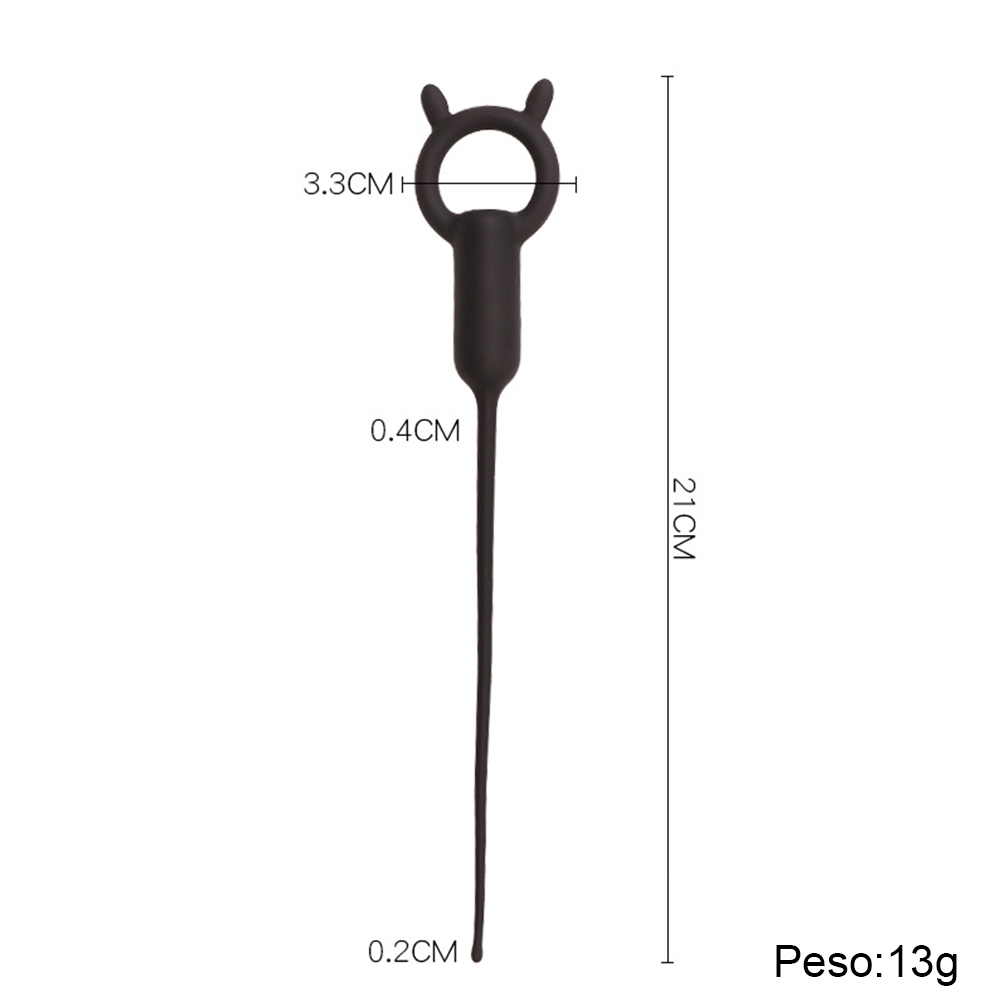 Plug Uretral Masculino Vibratório  Expansão, Estímulo e Sensação Intensa do Pênis