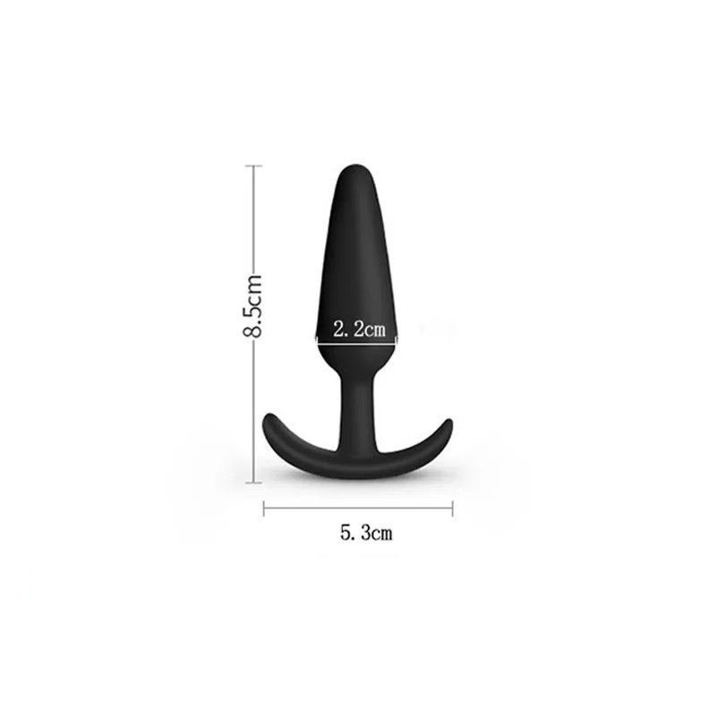 Plug anal Silicone Confortável sex toys formato navio