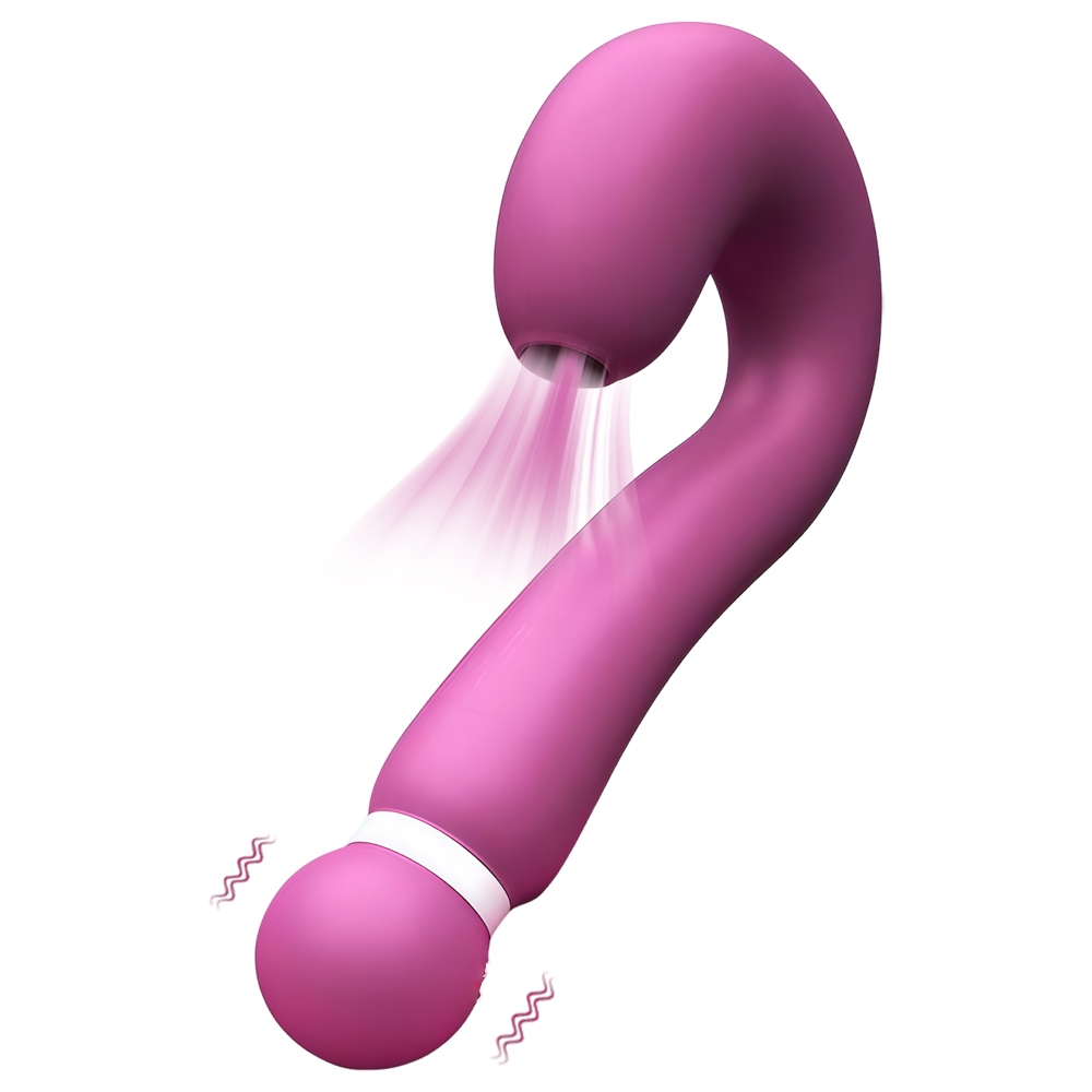 Vibrador Feminino 2 em 1 Sucção & Vibração Potente |10 Modos de Vibração | 100% Impermeável