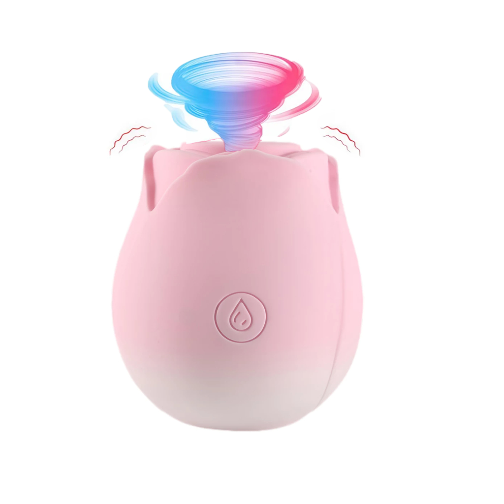 Estimulador 2 em 1 Língua Vibratória com Movimento Vai e Vem | Estimula Clitóris, Vagina e Anal, Recarregável