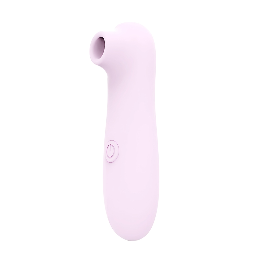 Vibrador Sugador 2 em 1: Clitóris + Mamilo | 10 Modos de Pulsação | Silicone Macio