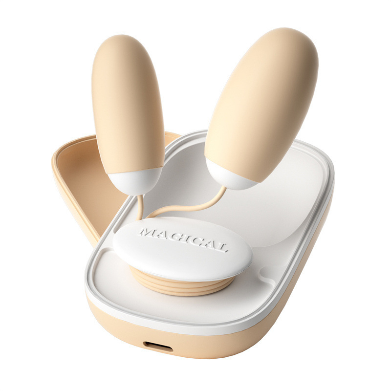 Mini Vibrador 2 em 1 Sucção e Vibração | Compacto Silencioso USB-C Resistente à Água com Estojo Magnético