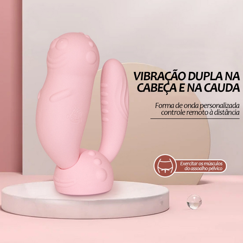 Vibrador Bluetooth Sem Fio – Controle no Celular, 9 Modos de Vibração, Uso com Calcinha