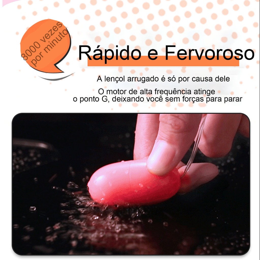Vibrador Golfinho – Estimulador Ponto G e Clitóris, Mini Ovo Vibratório para Prazer Intenso