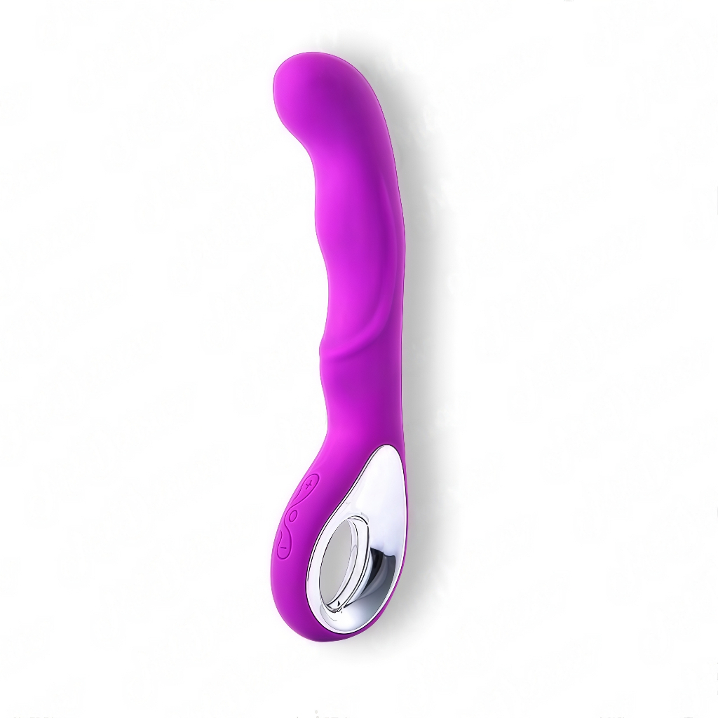 Vibrador Ponto G e Clitóris Recarregável com 10 Modos de Vibração