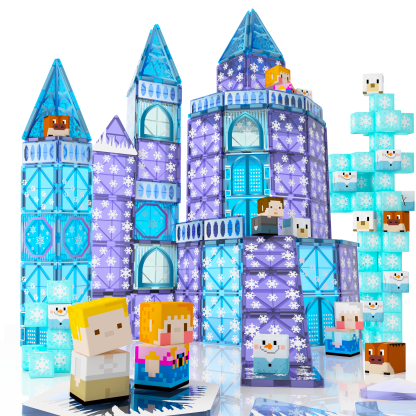 MagCombo Magnetic Blocks Tiles For Gilrs（Frozen）