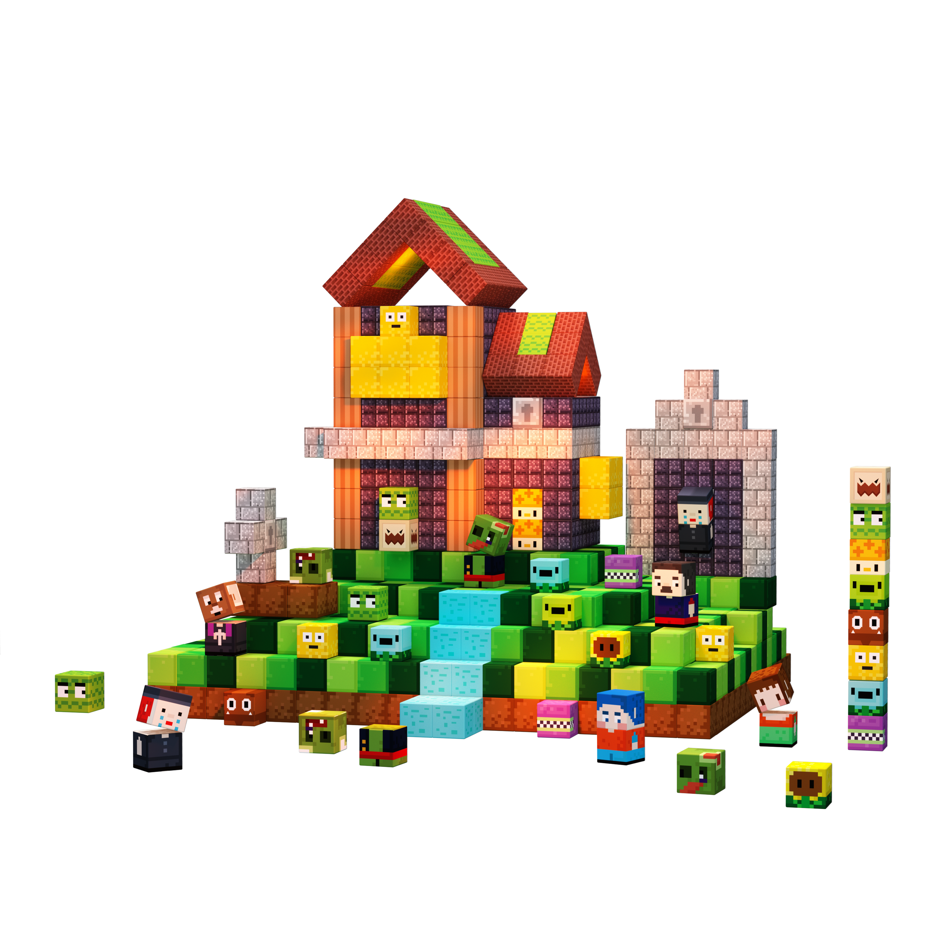 Zomblock Magnetic Blocks 1“ Magnets Cube