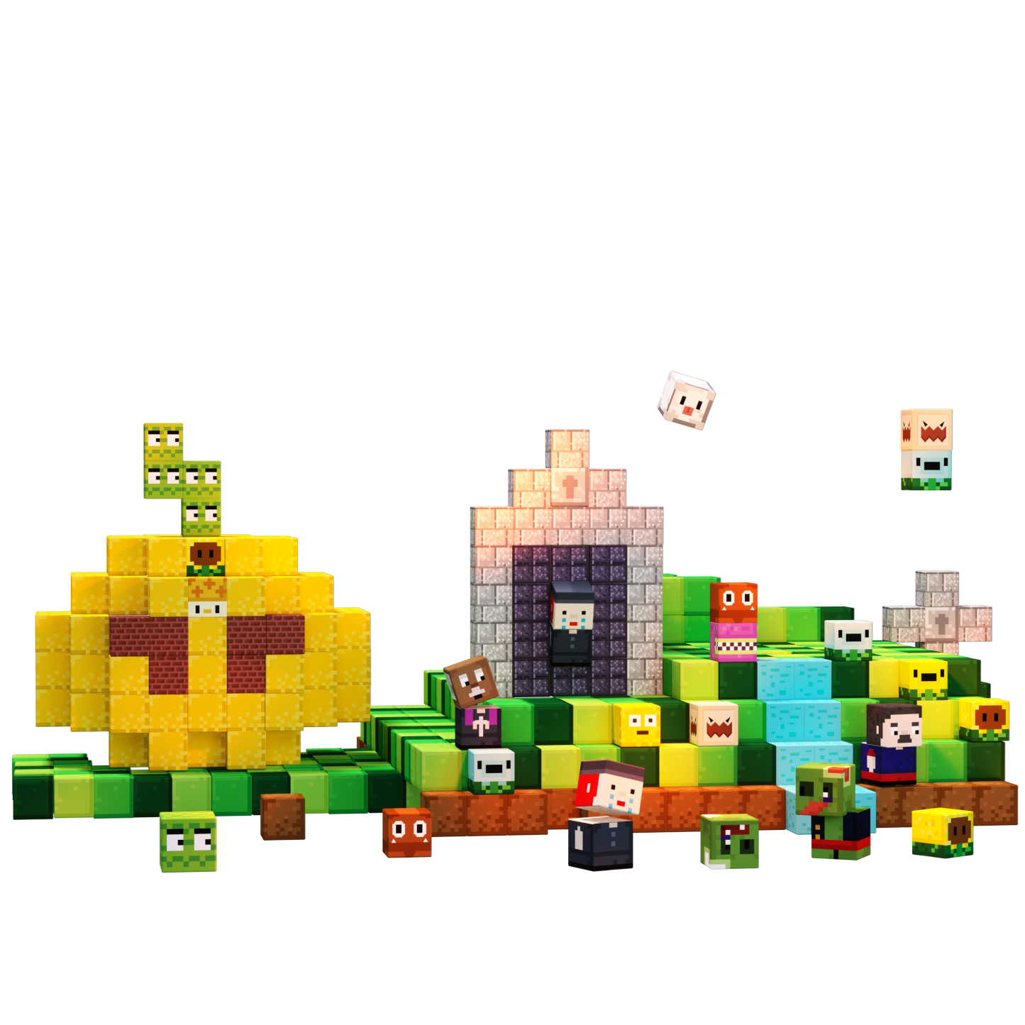 Zomblock Magnetic Blocks 1“ Magnets Cube - Z2