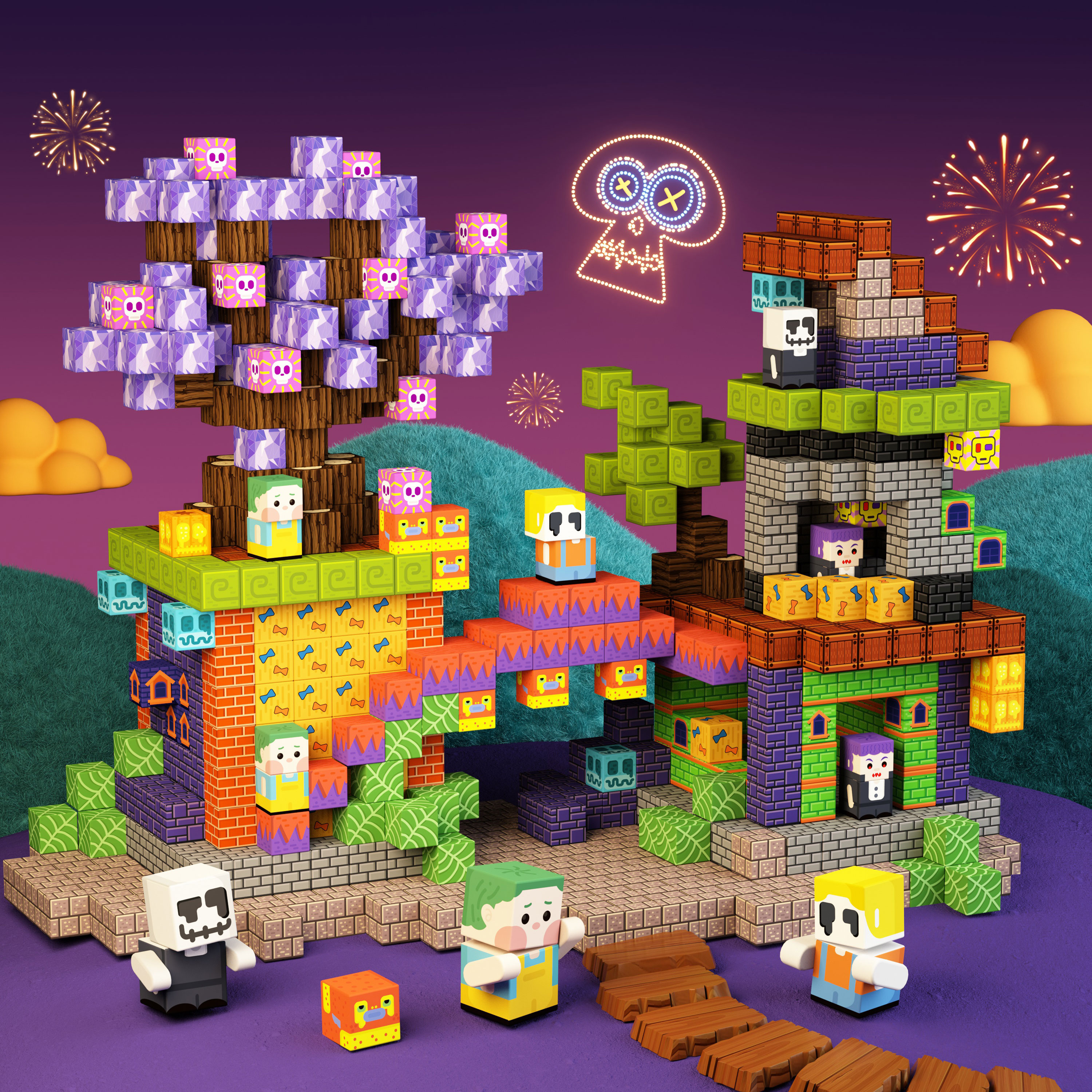 Zomblock Magnetic Blocks V2-1