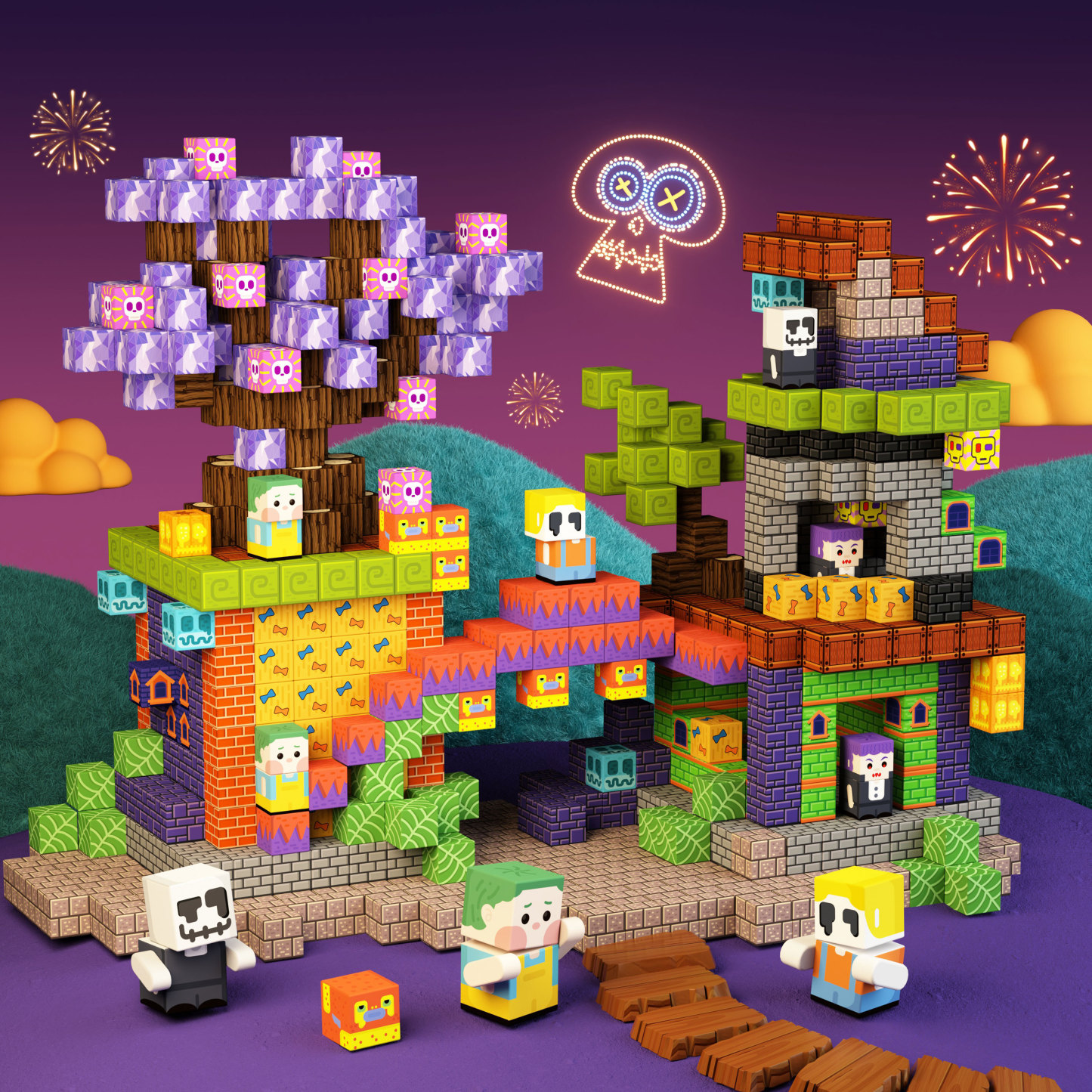 Zomblock Magnetic Blocks V2-1