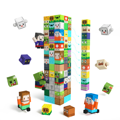 Zomblock Magnetic Blocks 1“ Magnets Cube - Z2