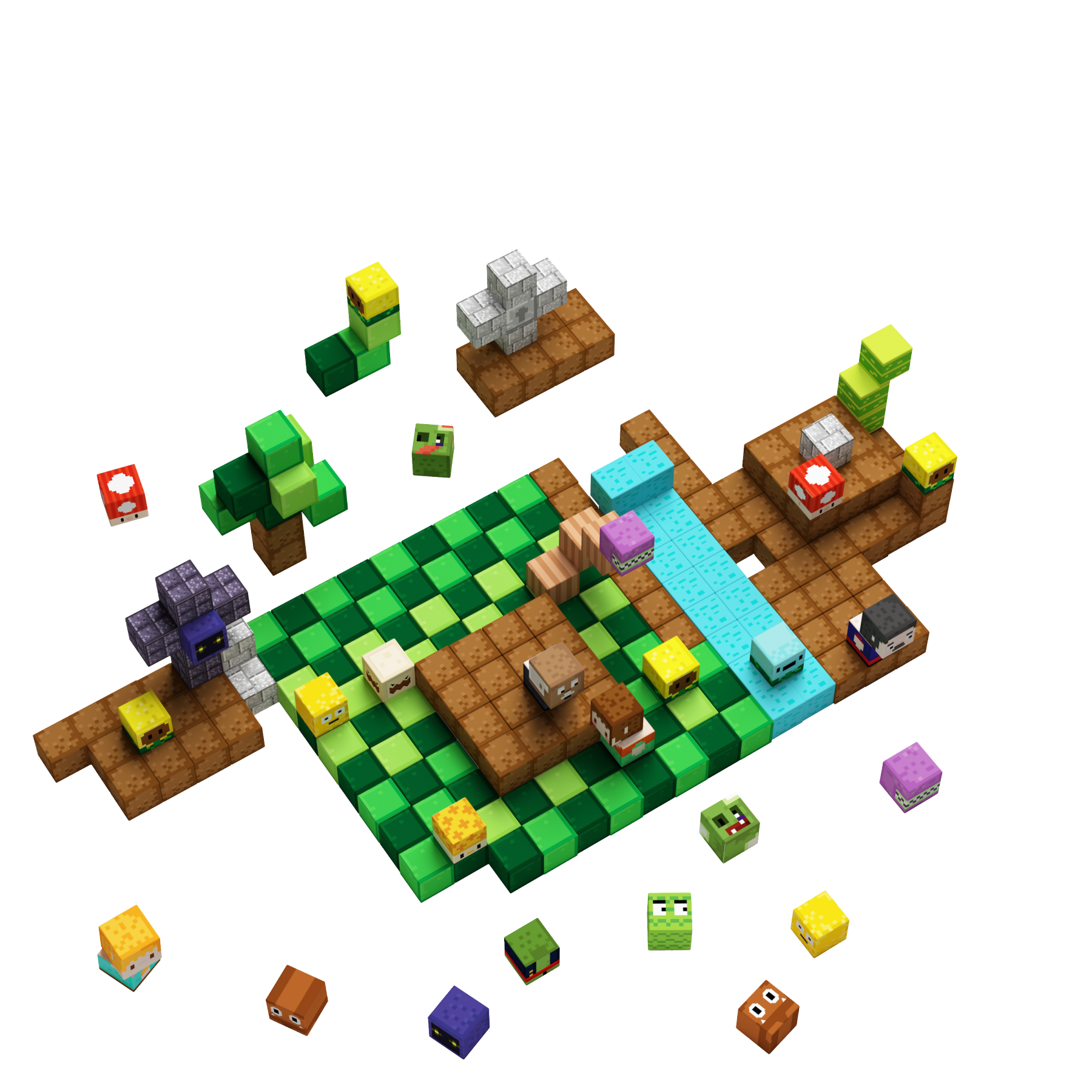 Zomblock Magnetic Blocks 1“ Magnets Cube - Z3