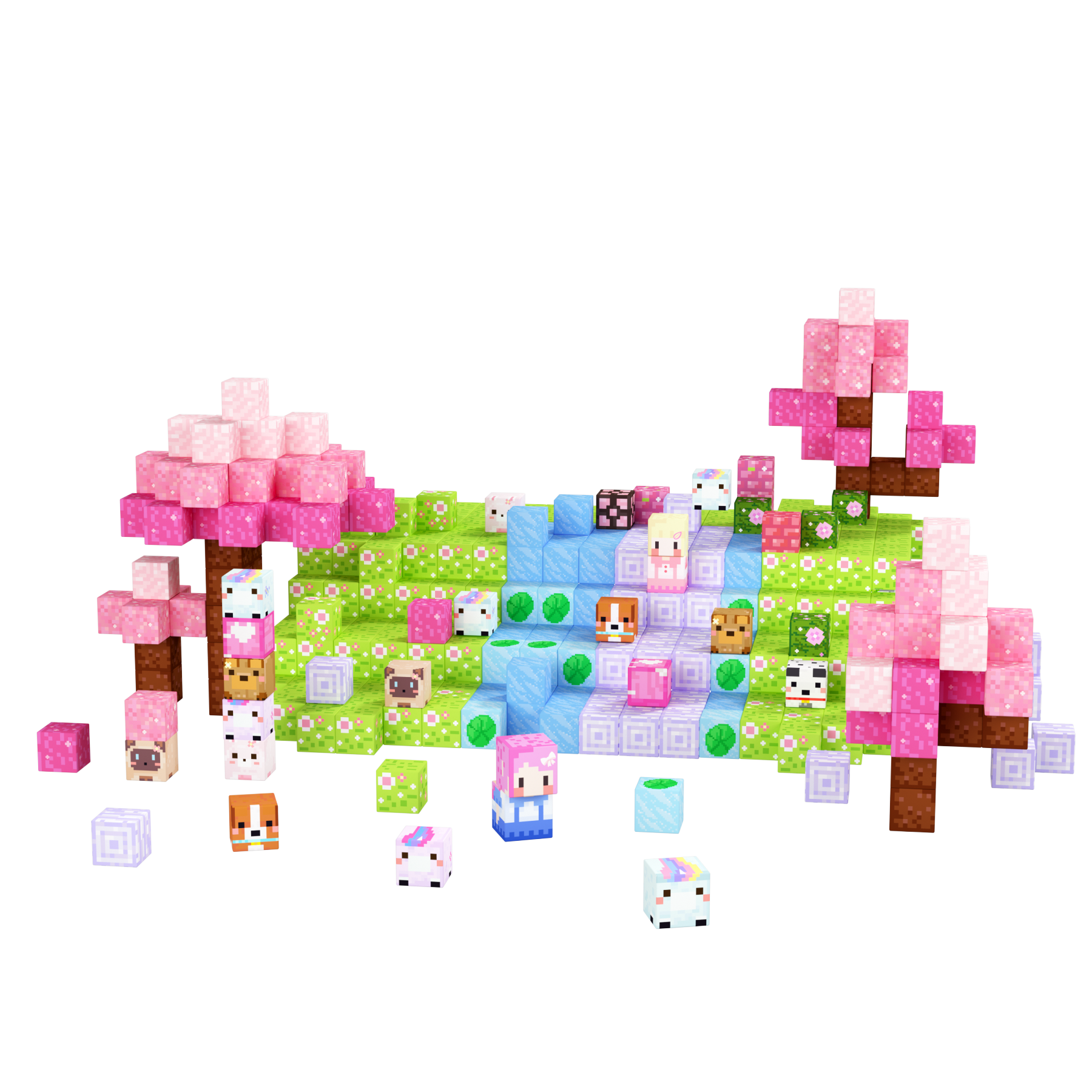 MagWonder Magnetic Blocks Magnet Building Toys - Unicorn