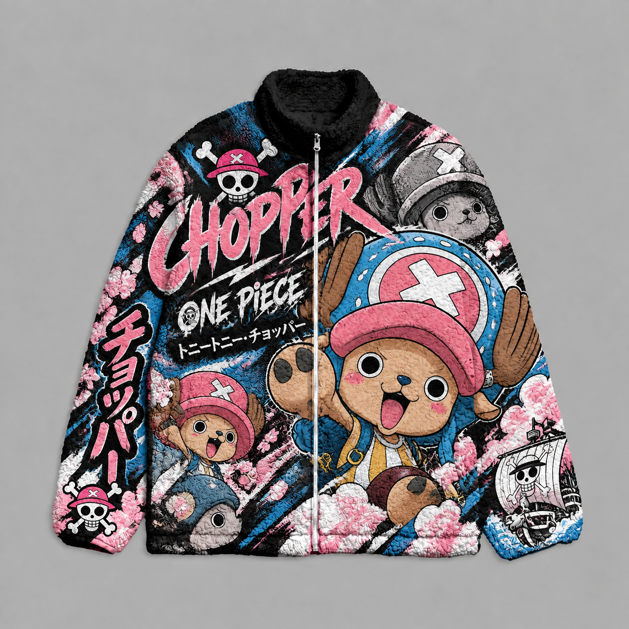 One Piece Tony Tony Chopper Sherpa Jacket | Anime
