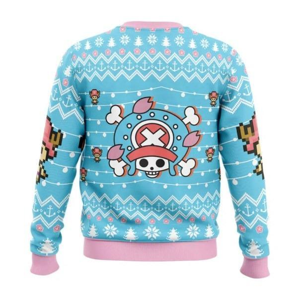 Cute Chopper Ugly Fuzzy Christmas Sweatshirt