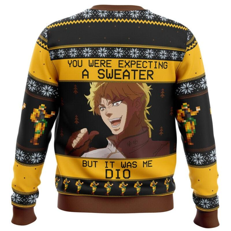 Dio Brando Ideal JoJo's Bizarre Adventure Gift Ugly Christmas Sweater