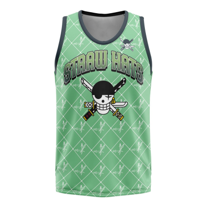 One Piece Zoro Tanktop Jersey 