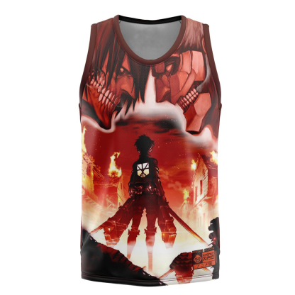 Attack On Titan Tanktop Jersey 