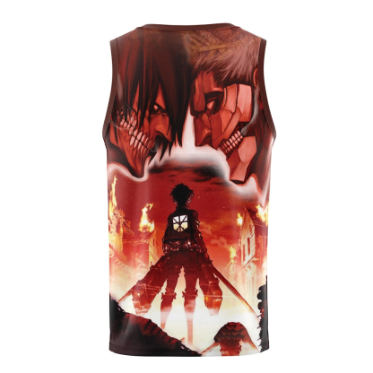 Attack On Titan Tanktop Jersey 