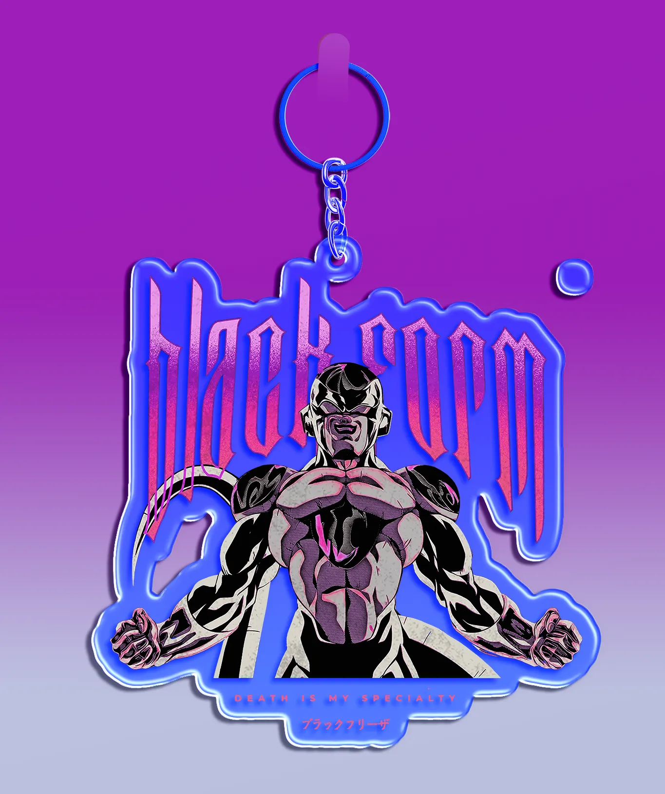 Frieza Black Keychain  | Dragon Ball Super
