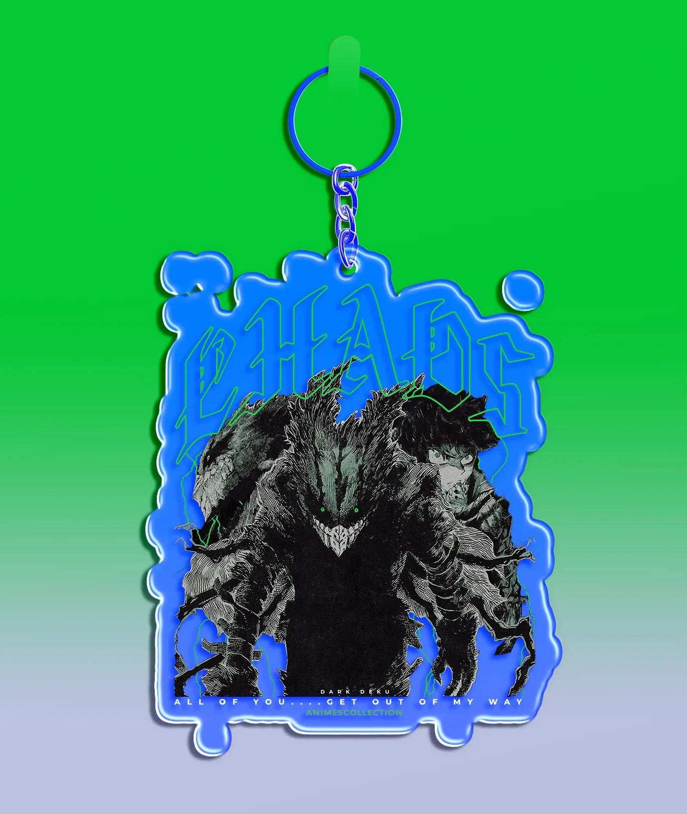 Deku  Keychain  | Dragon Ball Super