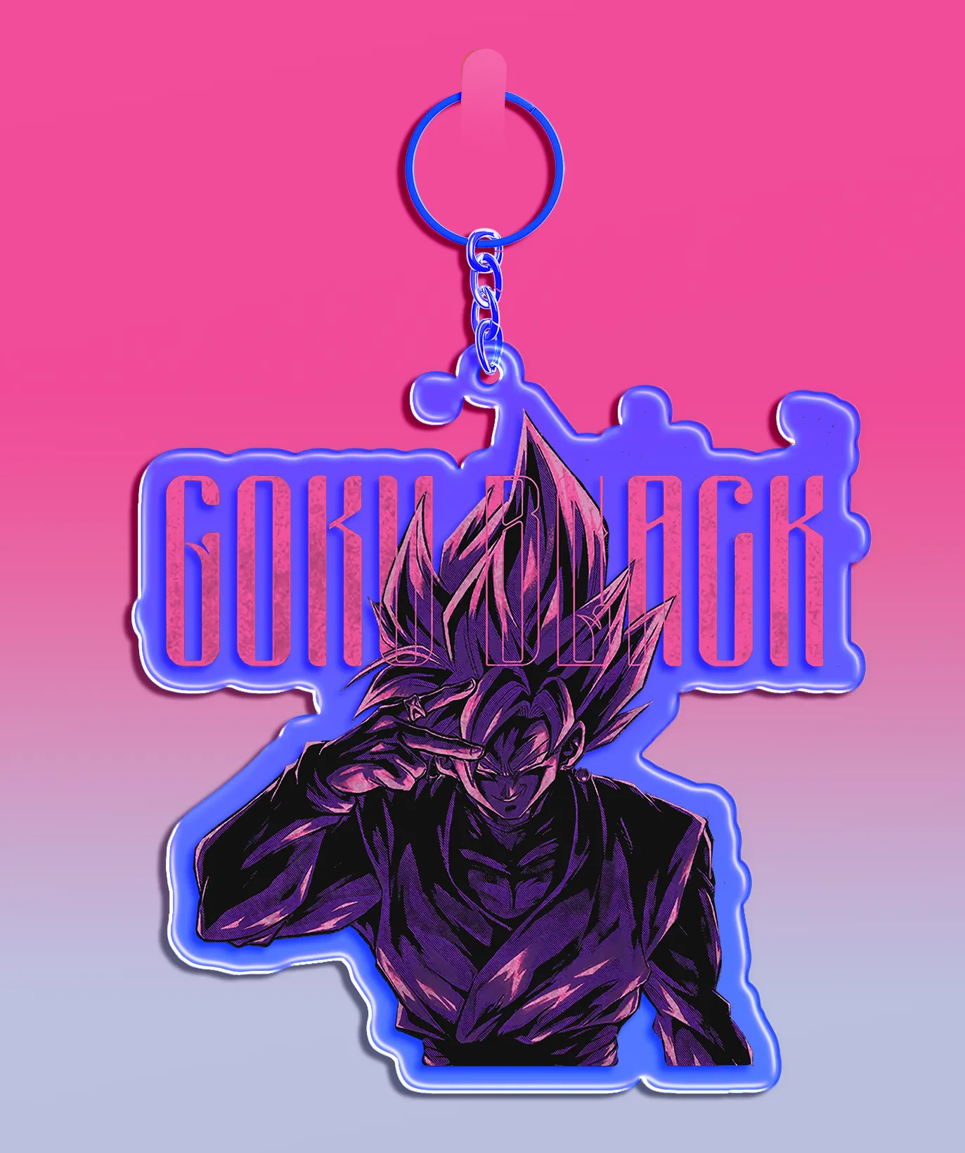 Goku Black  Keychain  | Dragon Ball Super