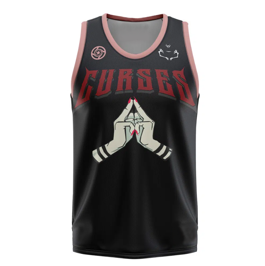 Curses Sukuna Jujutsu Kaisen | Basketball Tanktop Jersey