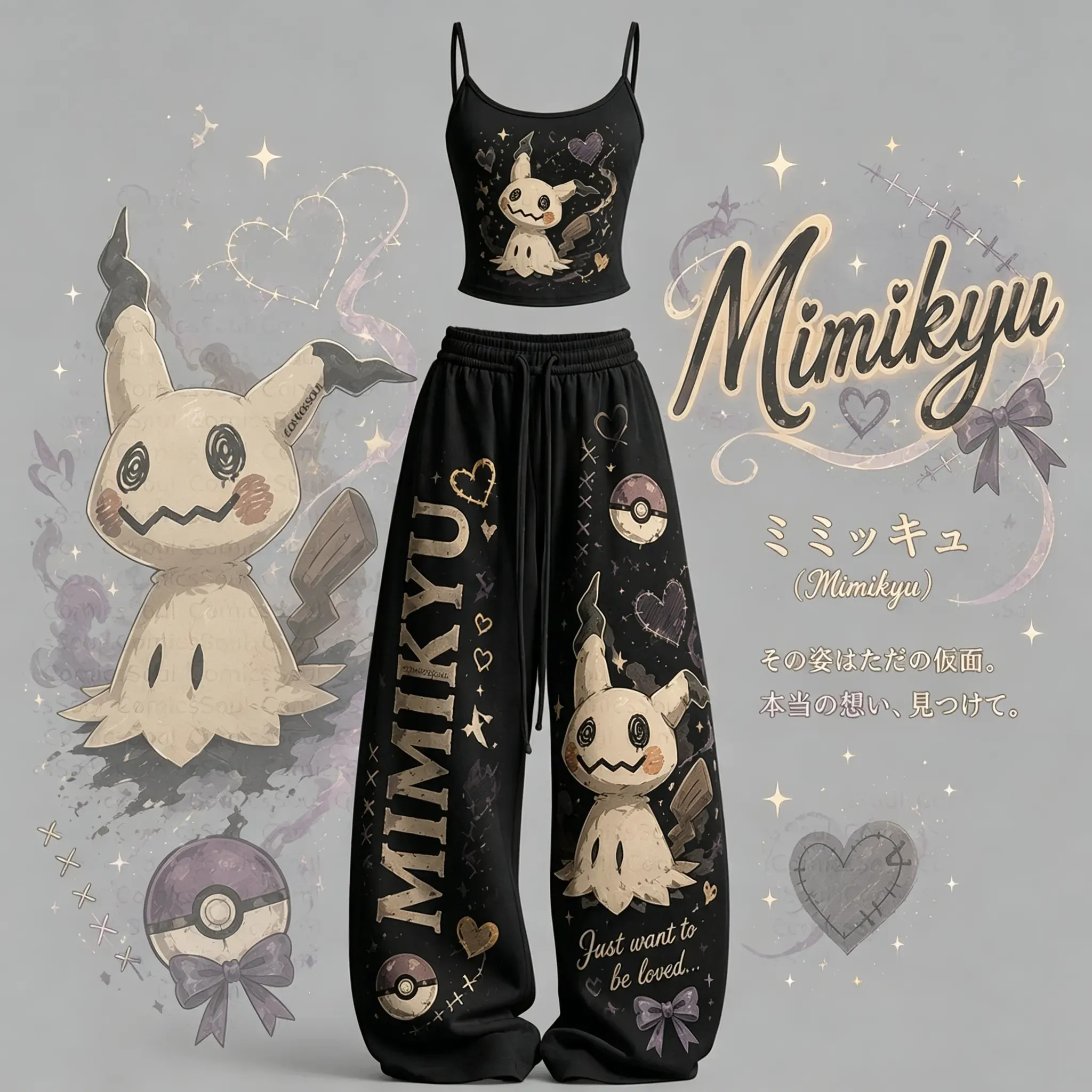Pokémon Women‘s Two-Piece Set