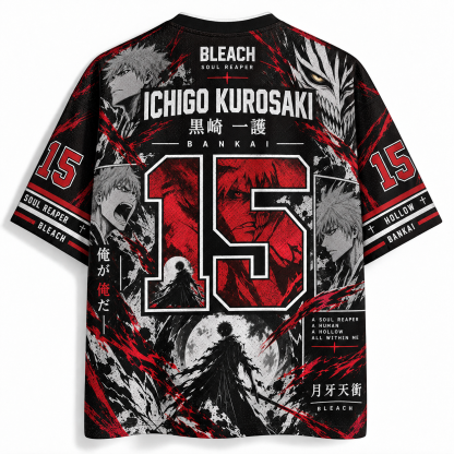 Bleach Anime Football Jersey