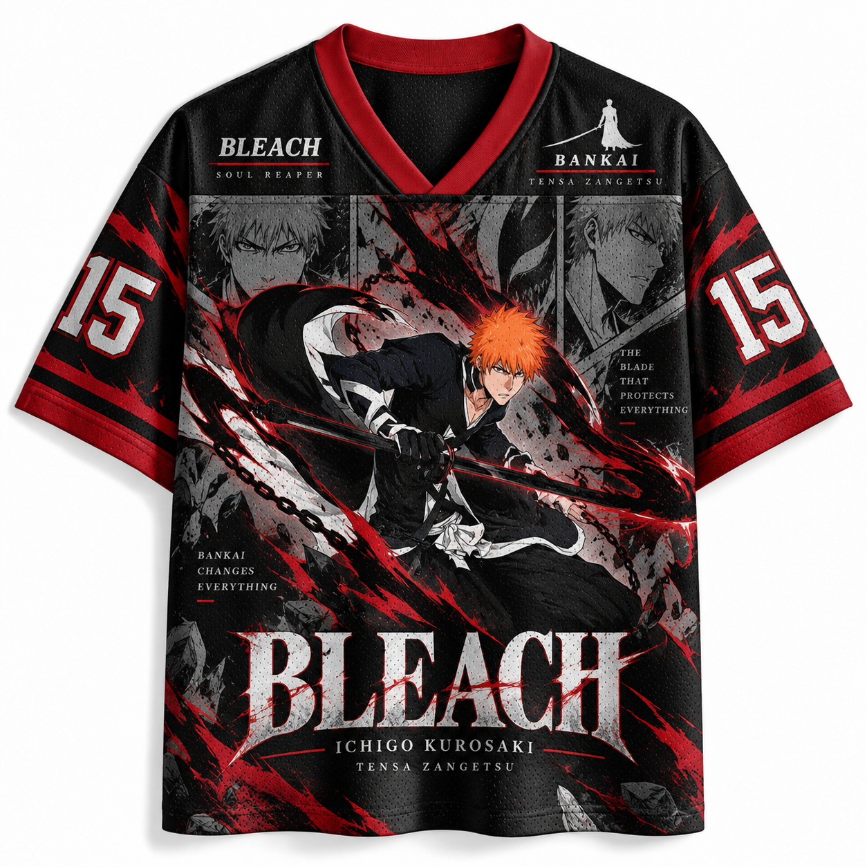 Bleach Anime Football Jersey
