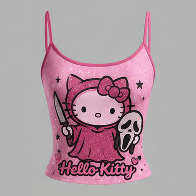Hello Kitty Top & Elasticated Trousers Two-Piece Set