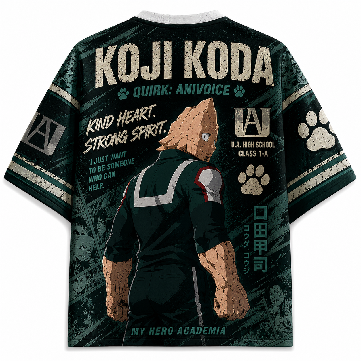 My Hero Academia Anime Football Jersey