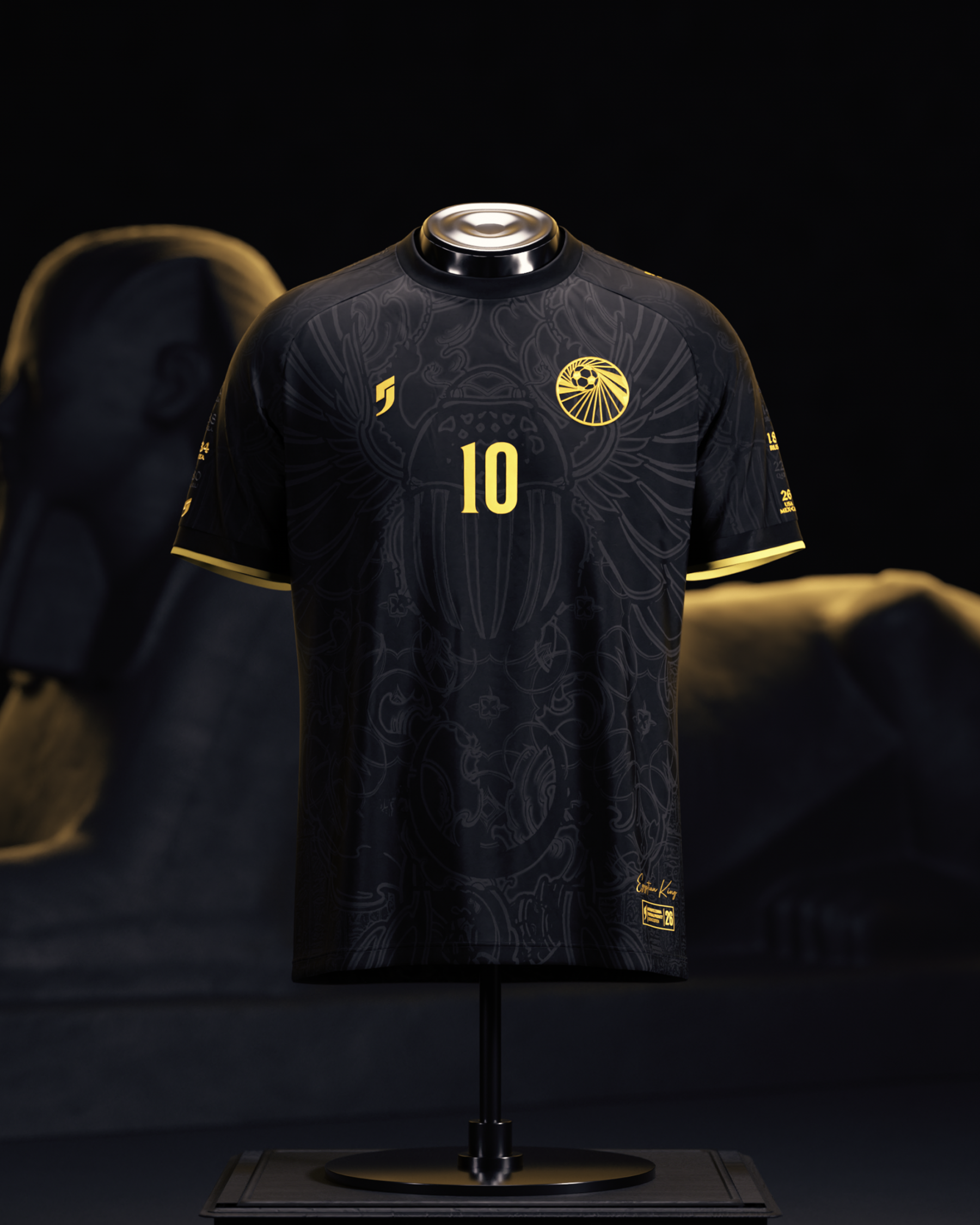 Egyptian King Heritage Jersey (2026WC Edition)
